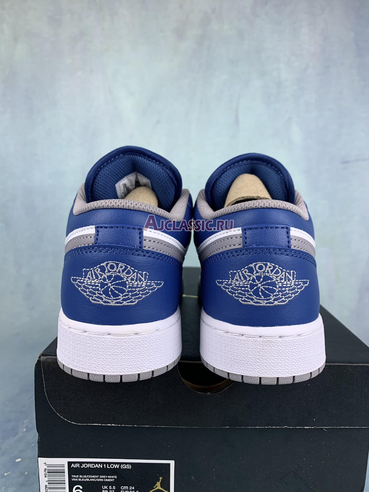 New Air Jordan 1 Low "True Blue" 553560-412 Shoes