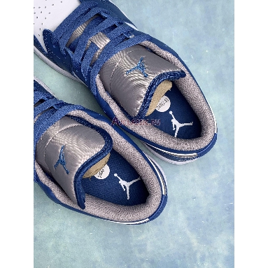 Buy Air Jordan 1 Low True Blue Blue 553560-412 Quality Reps Replicas Shoes