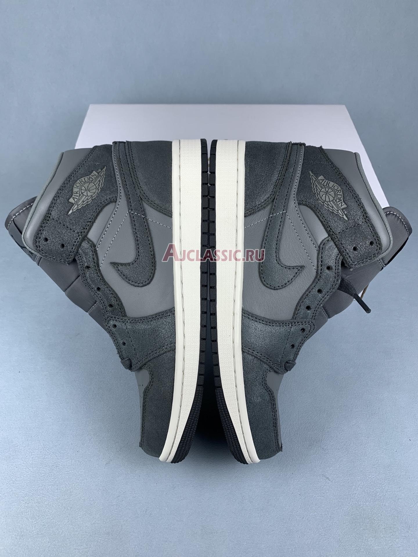 New Air Jordan 1 Mid "Distressed Smoke Grey" FJ3448-001 Shoes