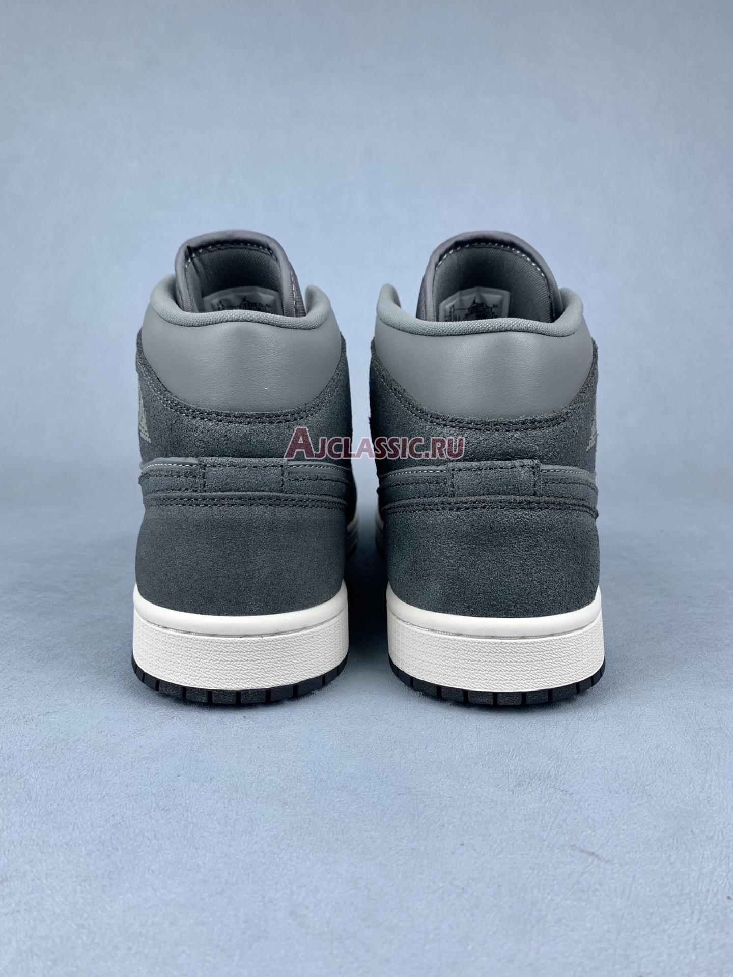 New Air Jordan 1 Mid "Distressed Smoke Grey" FJ3448-001 Shoes