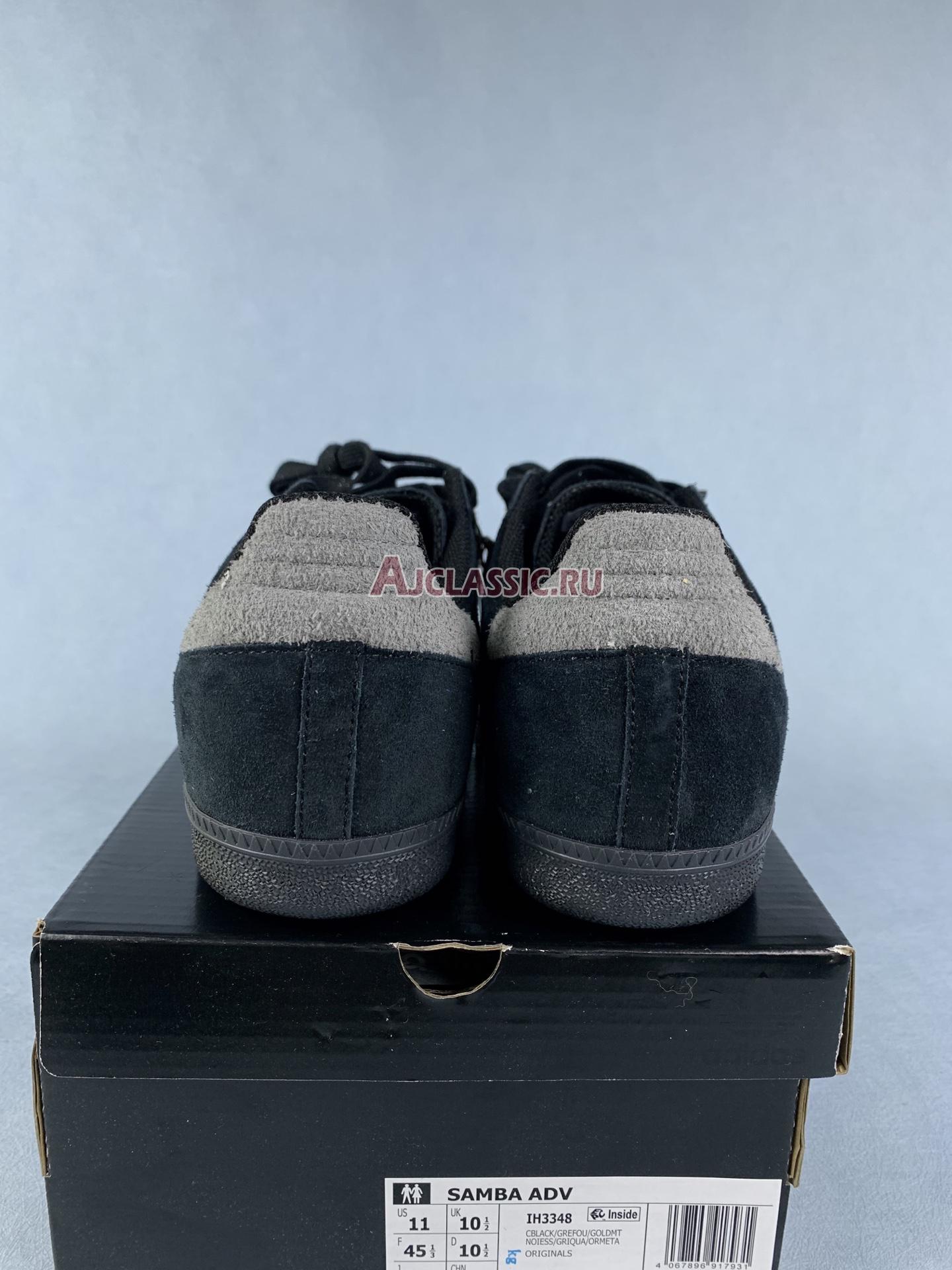 New Adidas Samba ADV "Core Black Grey" IH3348 Shoes