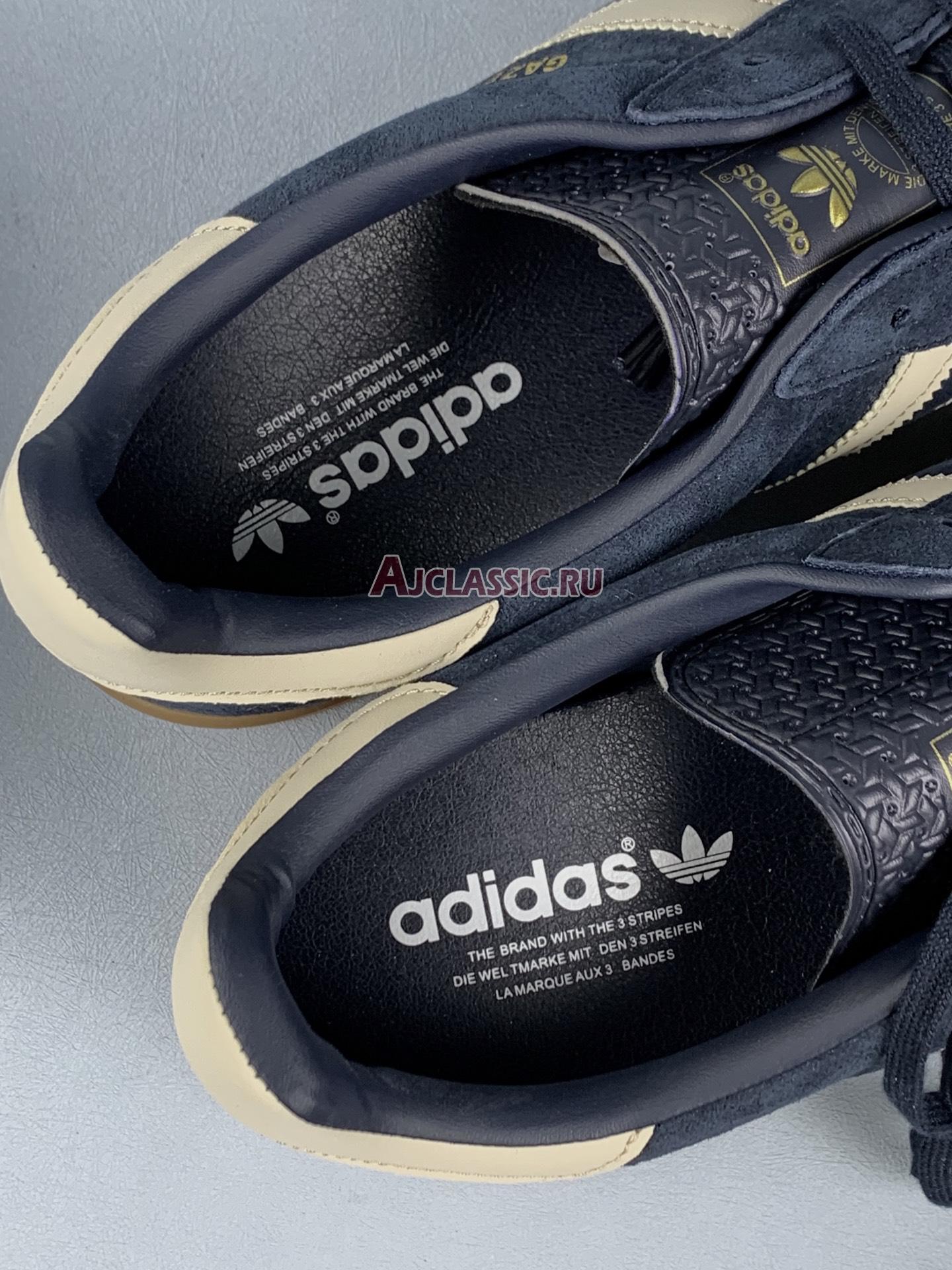 New Adidas Gazelle Indoor "Legend Ink Wonder Beige" IH7501 Shoes