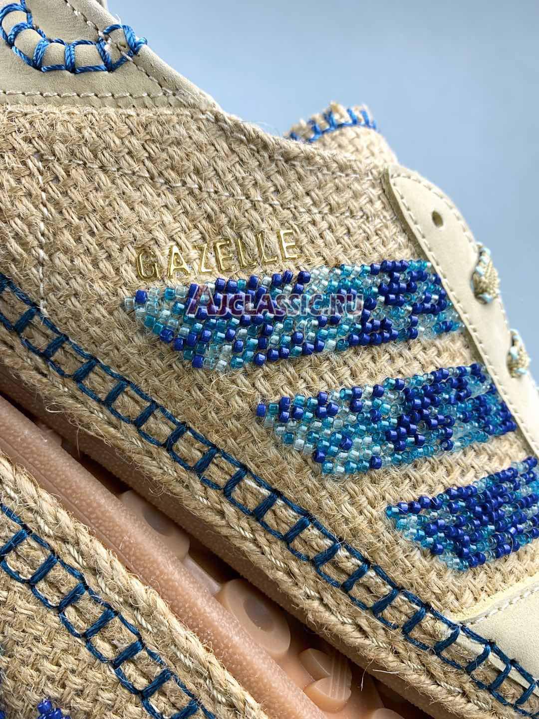 New Adidas Gazelle "CLOT Linen Khaki" IH3641 Shoes