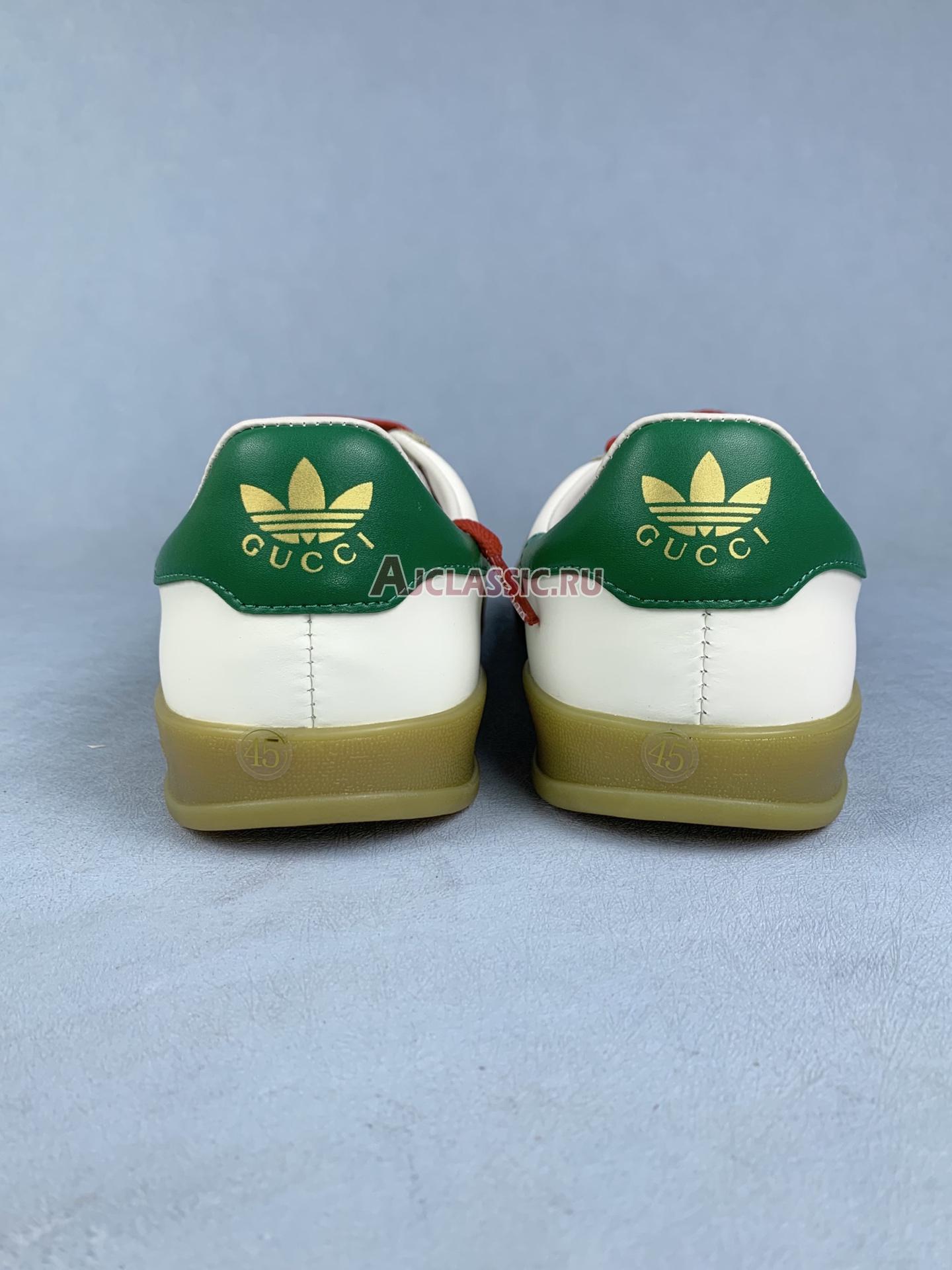 New Adidas x Gucci Gazelle "White Green Red" 726487 AAA43 9547 Shoes