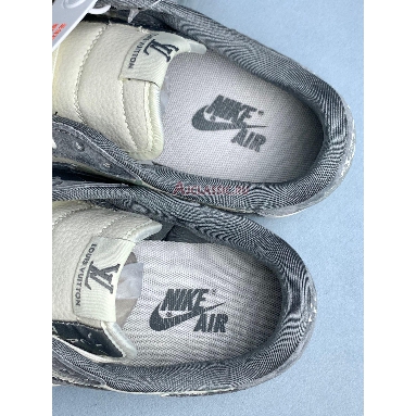 Buy Custom Travis Scott x Louis Vuitton x Air Jordan 1 Low White Grey Grey SJ2068-261 Quality Reps Replicas Shoes