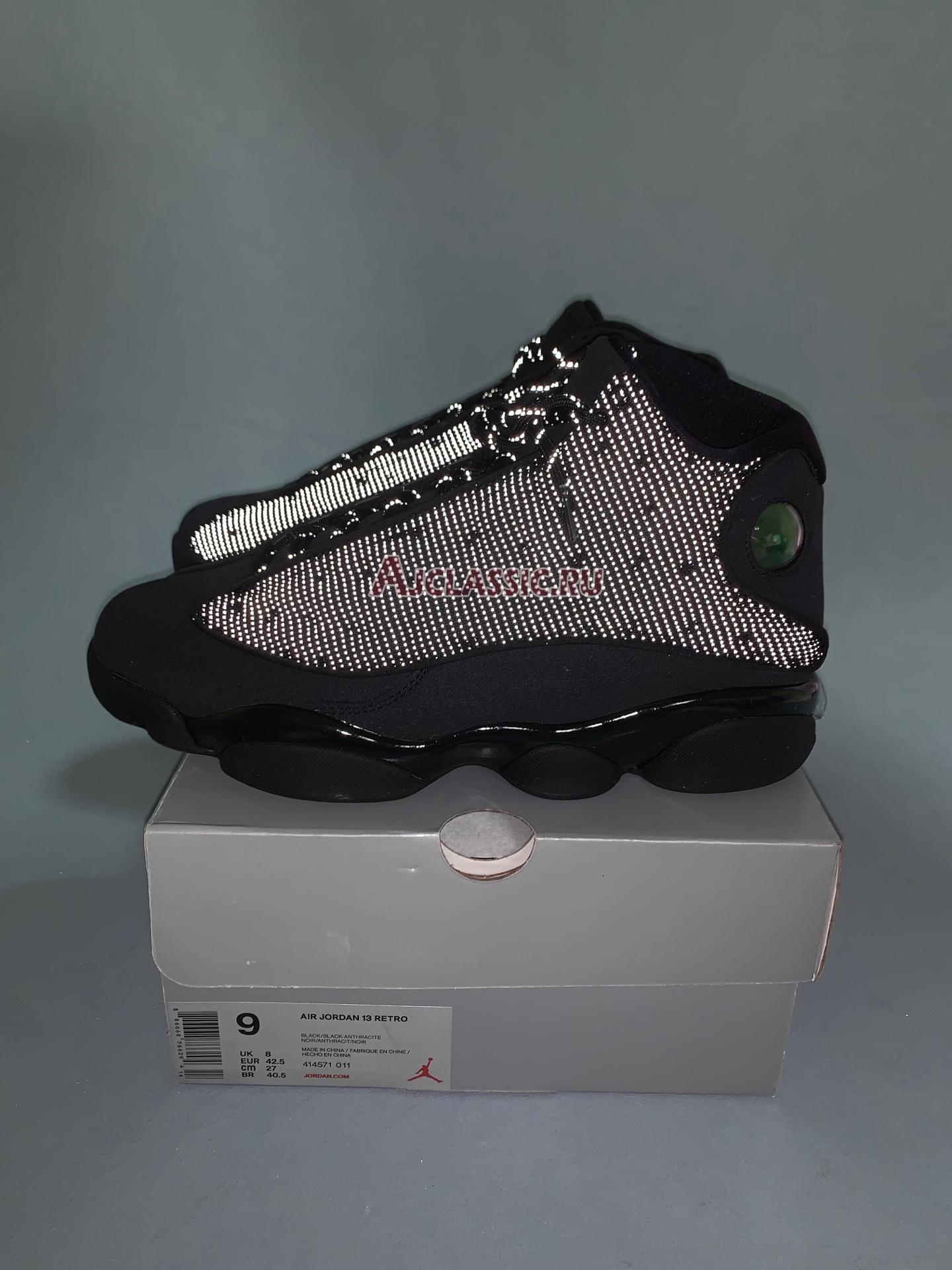 New Air Jordan 13 Retro "Black Cat" 414571-011 Shoes