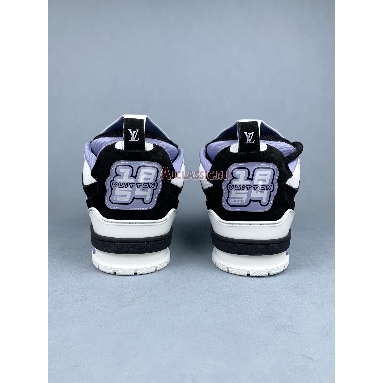 Buy Louis Vuitton LV Skate Sneaker Black Cream Purple Purple 1ADE0I-2 Quality Reps Replicas Shoes