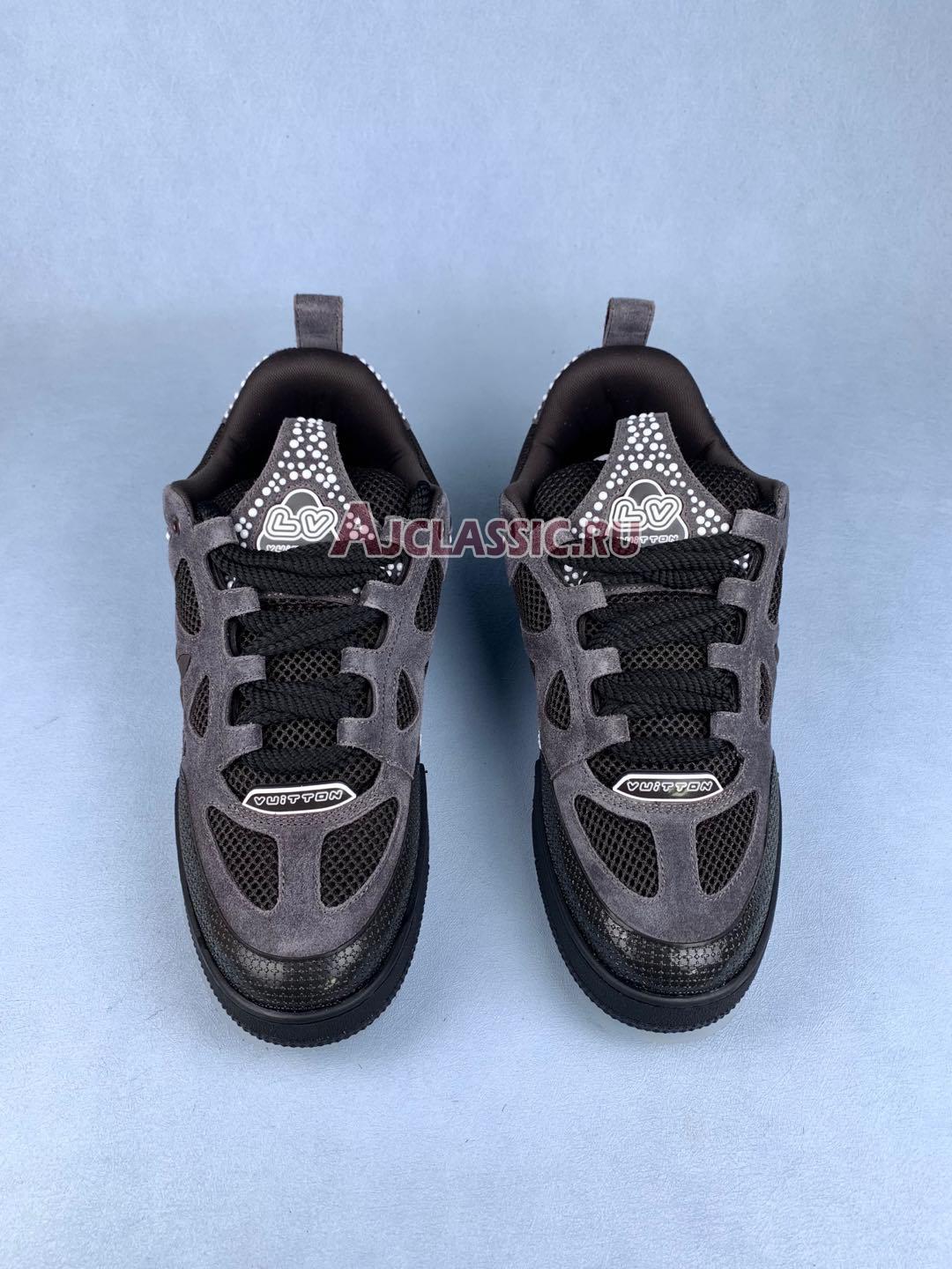 New Louis Vuitton LV Skate Sneaker "Gray Tiny Studs" 1ACEI1 Shoes