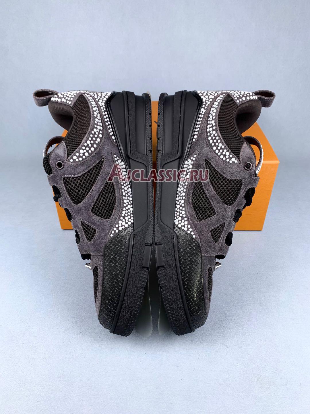 New Louis Vuitton LV Skate Sneaker "Gray Tiny Studs" 1ACEI1 Shoes