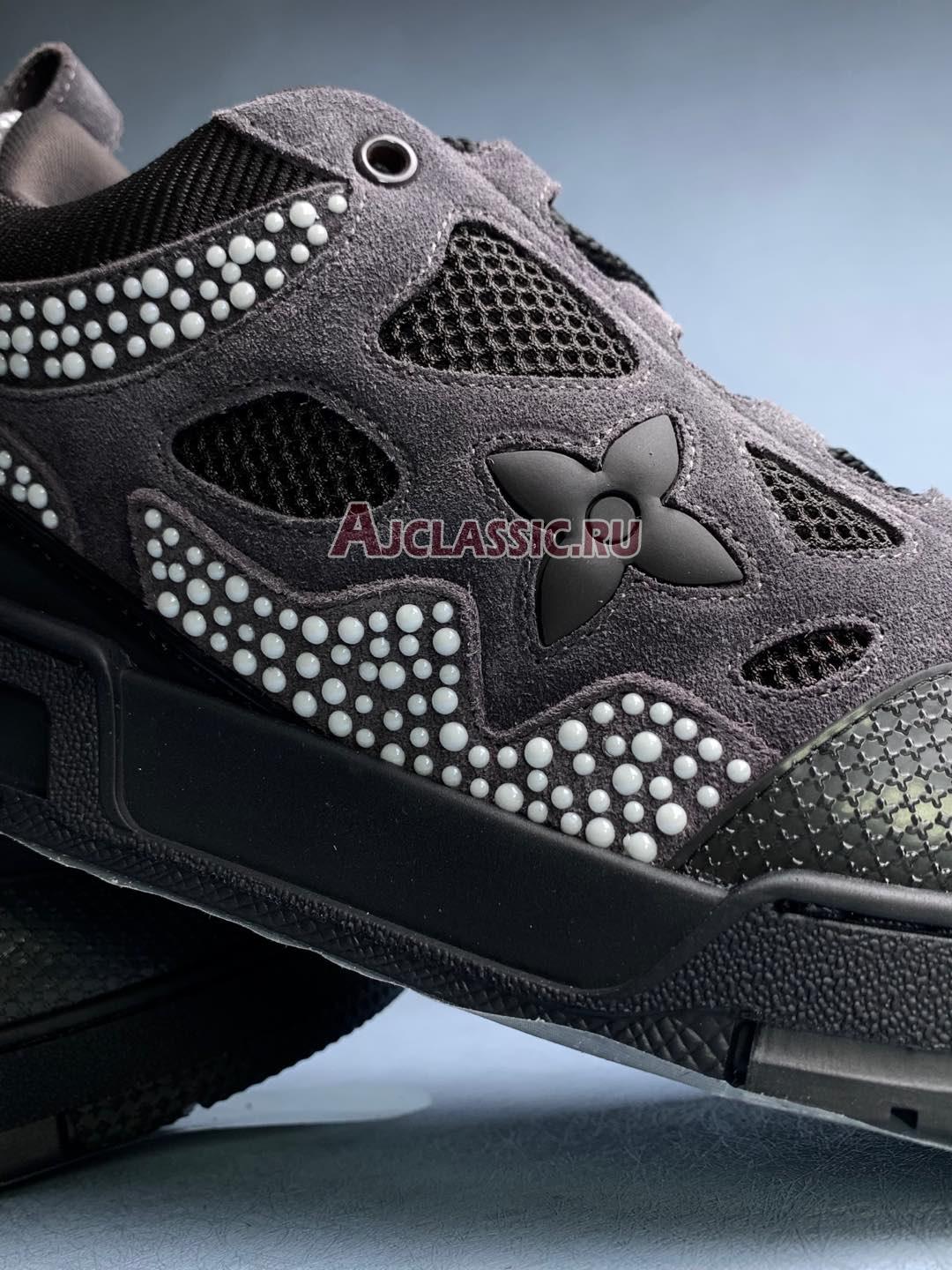 New Louis Vuitton LV Skate Sneaker "Gray Tiny Studs" 1ACEI1 Shoes