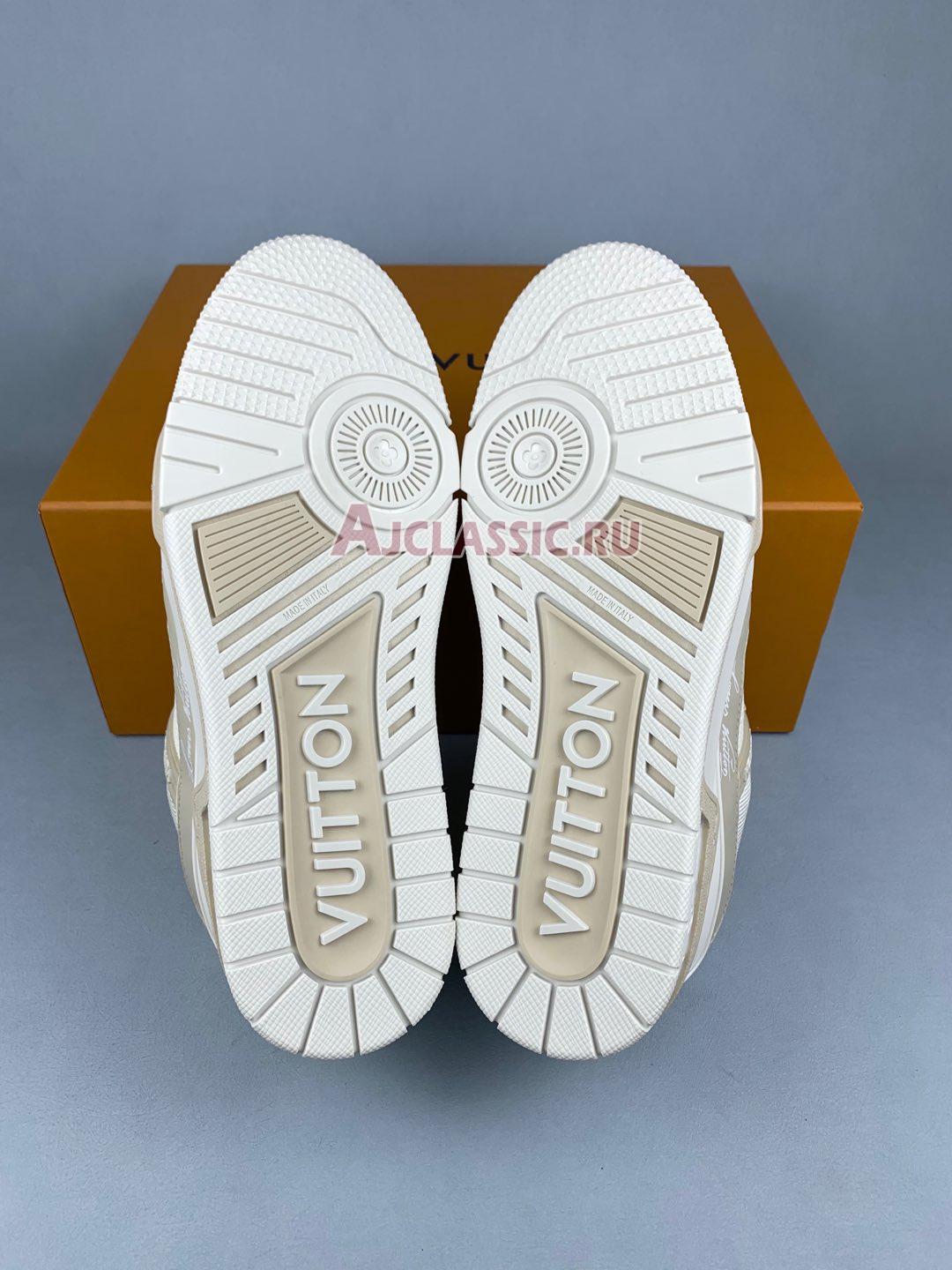 New Louis Vuitton LV Trainer Sneaker "Beige" 1ADHDD Shoes
