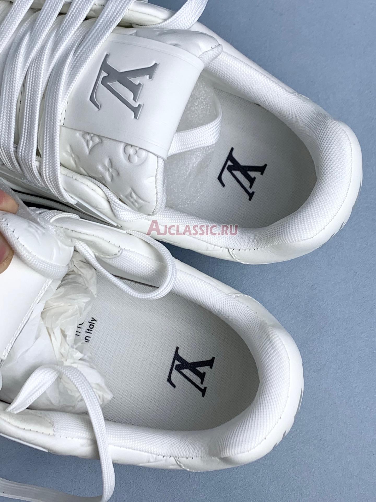 New Louis Vuitton LV Trainer Sneaker "White Grey" 1AC29Y-2 Shoes