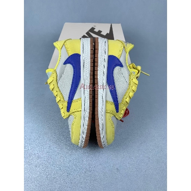 Buy Kids Travis Scott x Air Jordan 1 Retro Low OG SP PS Canary Yellow DZ5909-700 Quality Reps Replicas Shoes
