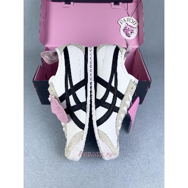Buy PATOU x Onitsuka Tiger Mexico 66 White Black Pink White 1183C380-100 Quality Reps Replicas Shoes
