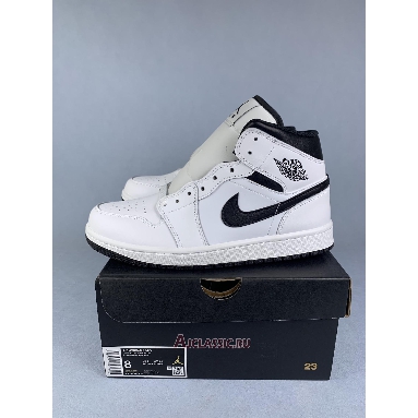 Buy Air Jordan 1 Mid Reverse Panda White DQ8426-132 Quality Reps Replicas Shoes