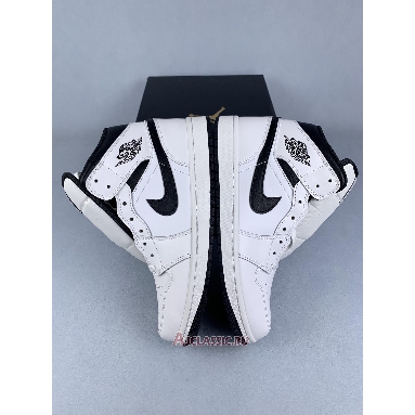 Buy Air Jordan 1 Mid Reverse Panda White DQ8426-132 Quality Reps Replicas Shoes