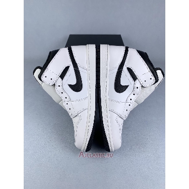 Buy Air Jordan 1 Mid Reverse Panda White DQ8426-132 Quality Reps Replicas Shoes