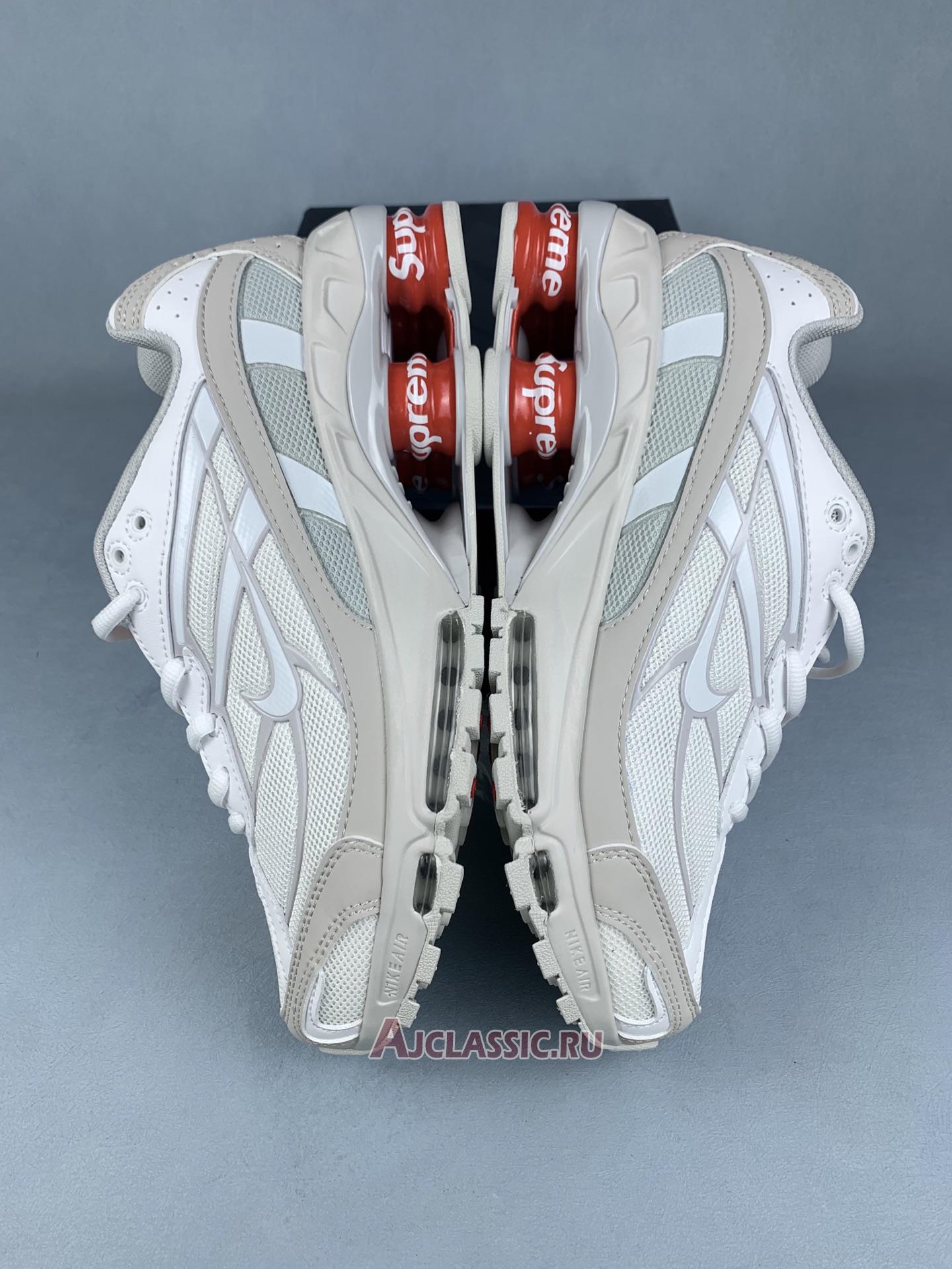 New Supreme x Nike Shox Ride 2 "White" DN1615-100 Shoes