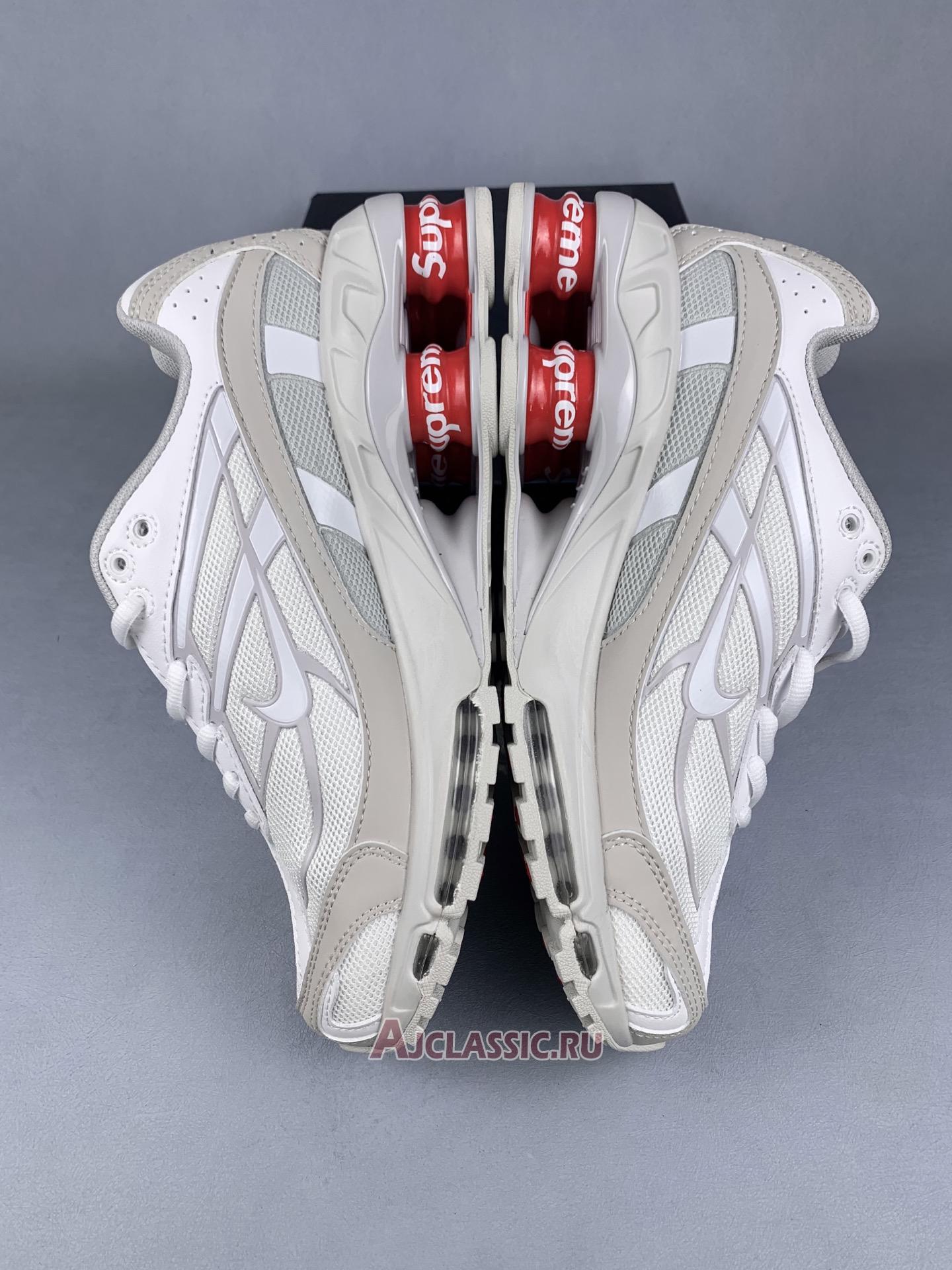 New Supreme x Nike Shox Ride 2 "White" DN1615-100 Shoes