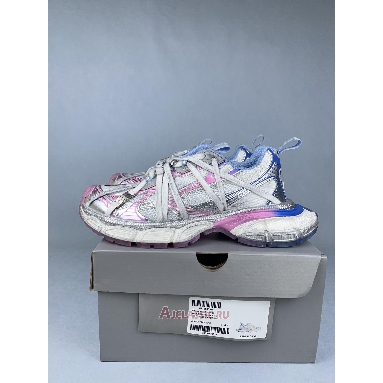 Buy Balenciaga 3XL Extreme Laces B Sneaker White Grey Blue Pink Pink 825599 W3XCH 9145 Quality Reps Replicas Shoes