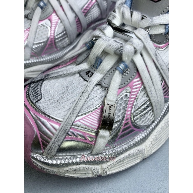 Buy Balenciaga 3XL Extreme Laces B Sneaker White Grey Blue Pink Pink 825599 W3XCH 9145 Quality Reps Replicas Shoes