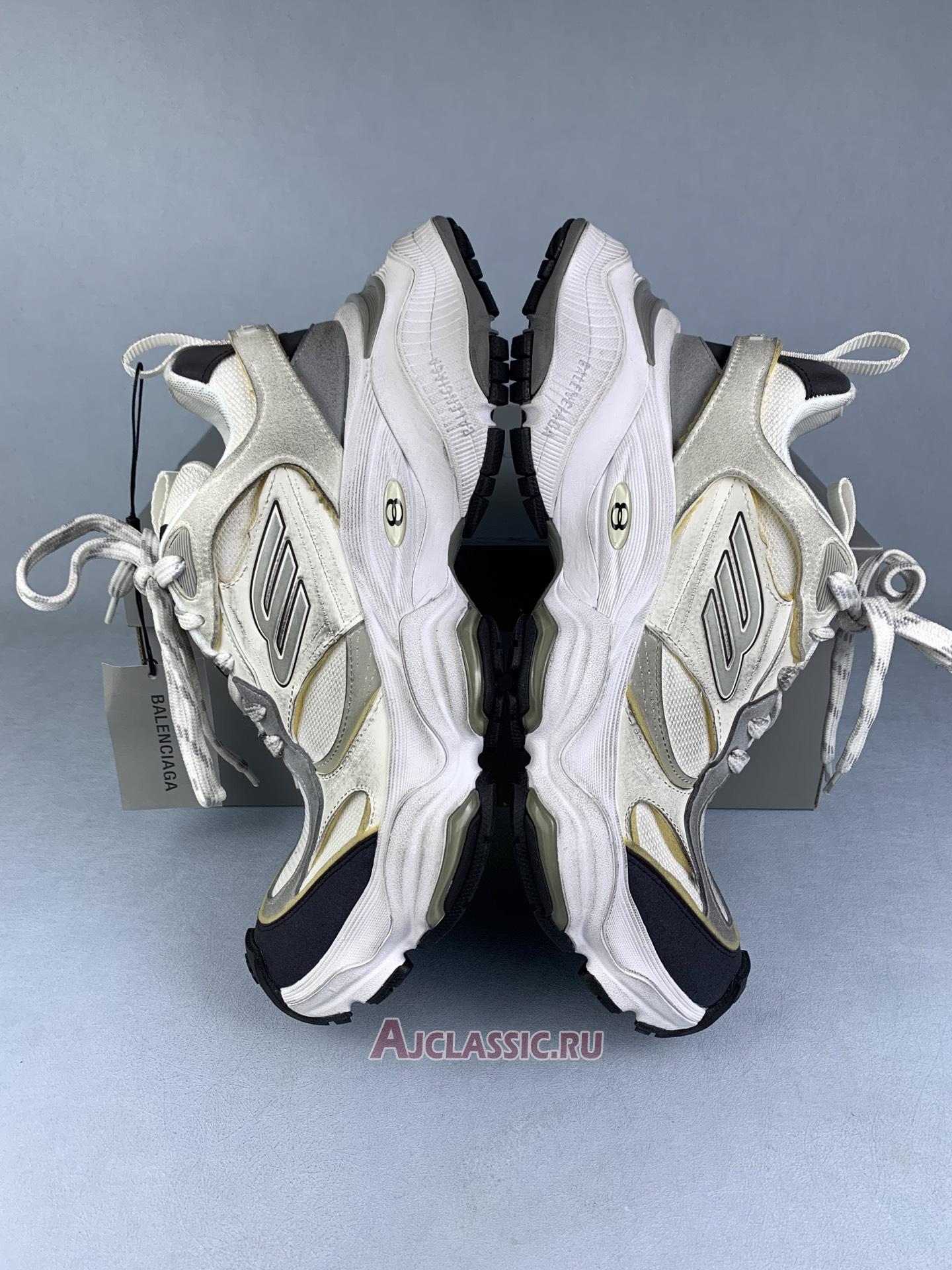 New Balenciaga Cargo Sneaker "Worn-Out - White Black" 785756 W2MV1 9012 Shoes