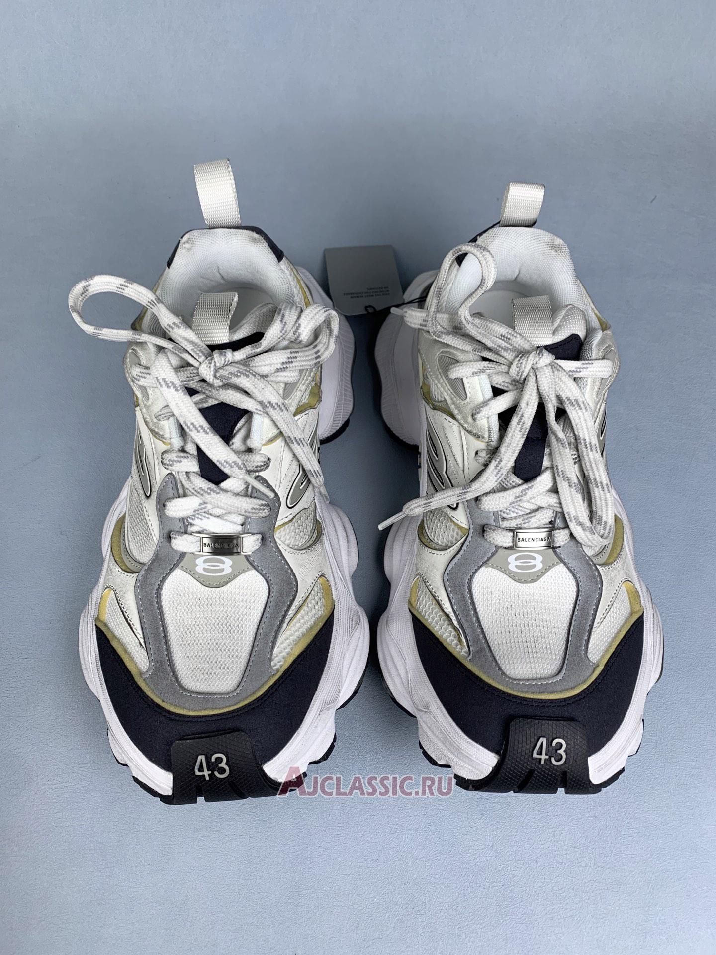 New Balenciaga Cargo Sneaker "Worn-Out - White Black" 785756 W2MV1 9012 Shoes