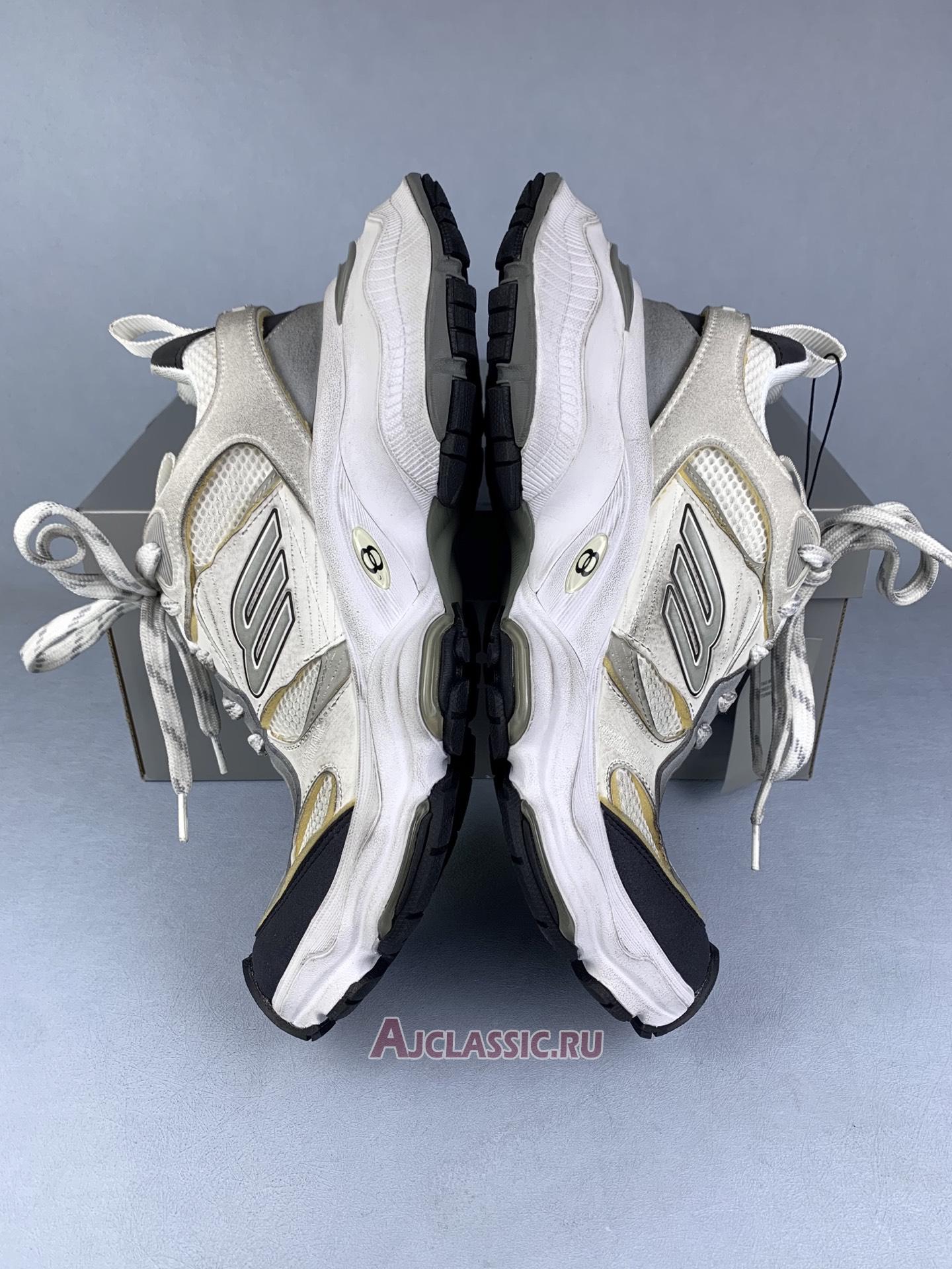 New Balenciaga Cargo Sneaker "Worn-Out - White Black" 785756 W2MV1 9012 Shoes