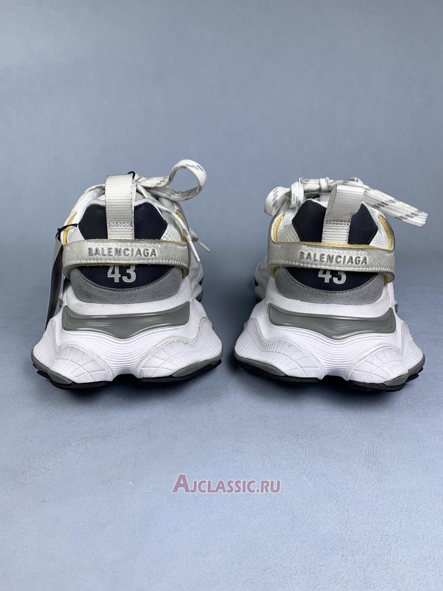 New Balenciaga Cargo Sneaker "Worn-Out - White Black" 785756 W2MV1 9012 Shoes