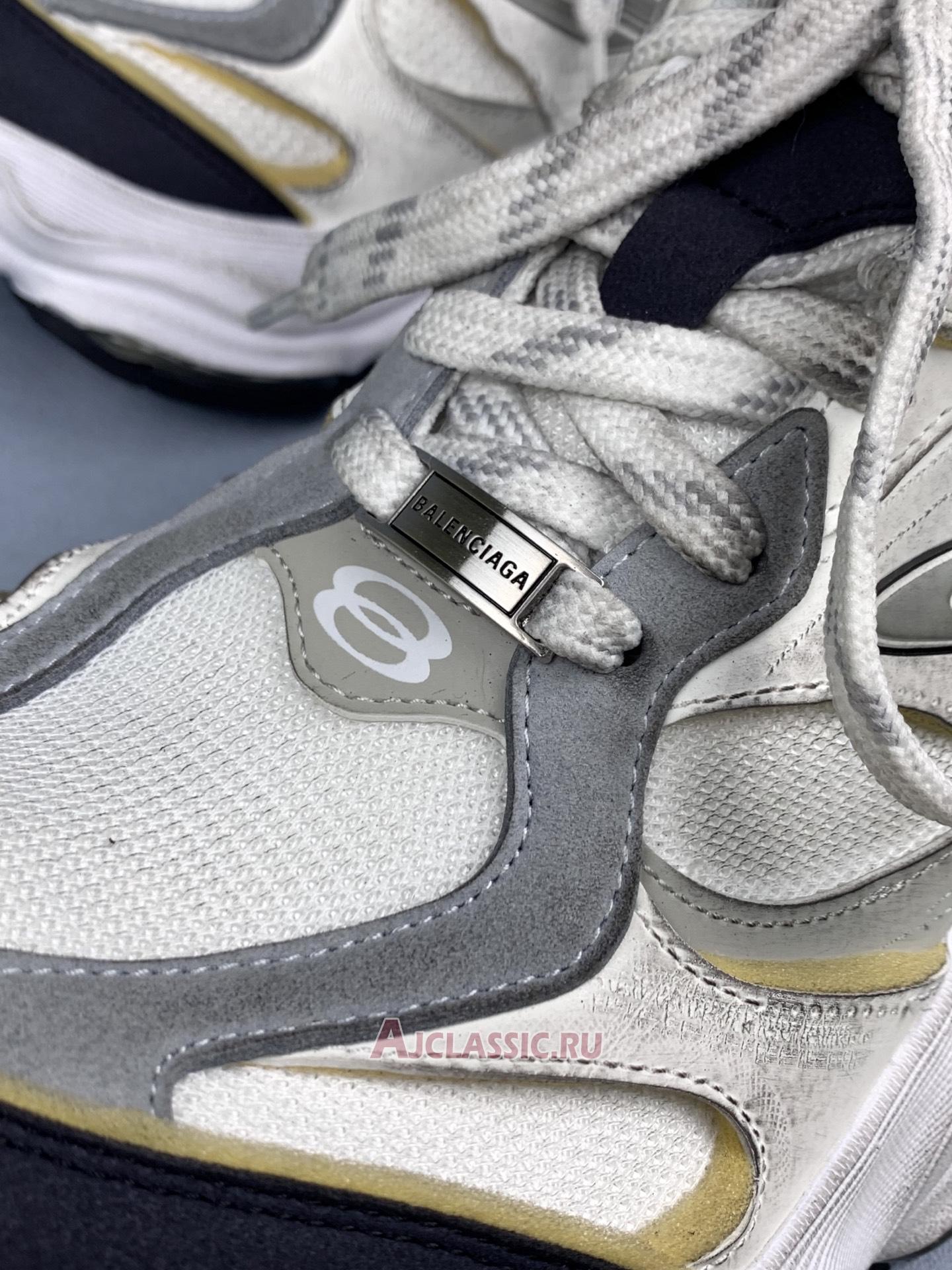 New Balenciaga Cargo Sneaker "Worn-Out - White Black" 785756 W2MV1 9012 Shoes