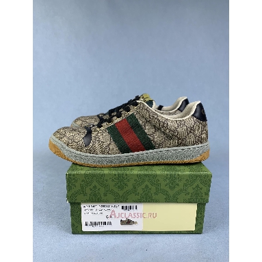 Buy Gucci Screener Sneaker GG Monogram - Beige Brown 674530 96GE0 9766 Quality Reps Replicas Shoes