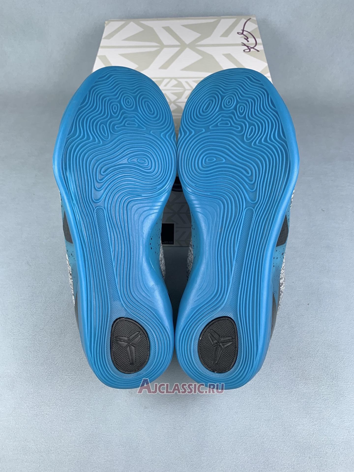 New Nike Kobe 9 Elite Low "Grey Blue" 677992-041 Shoes