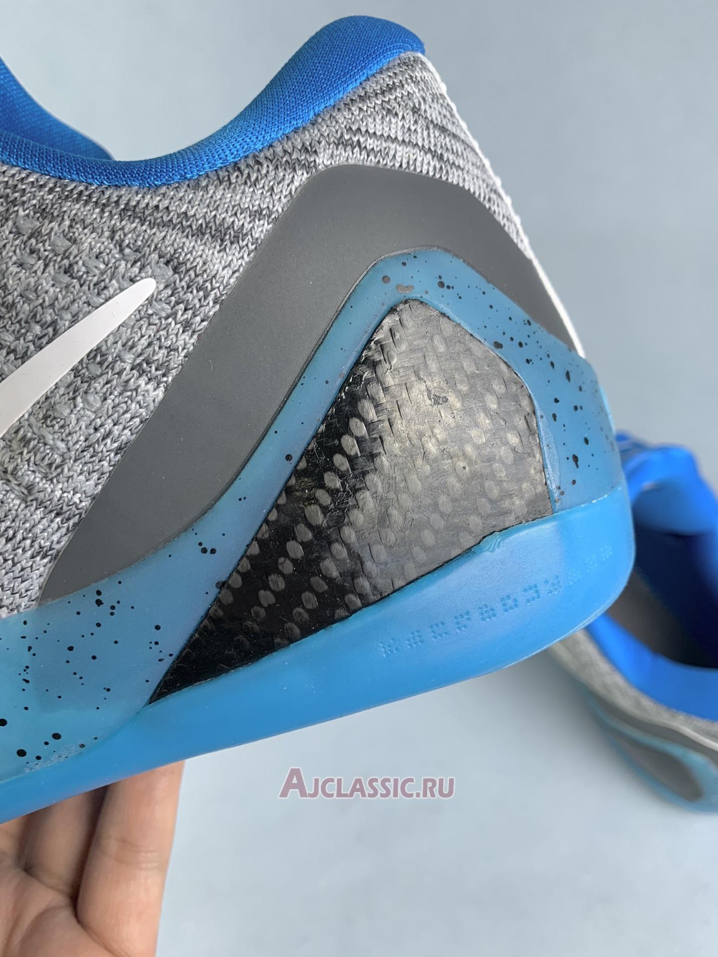 New Nike Kobe 9 Elite Low "Grey Blue" 677992-041 Shoes