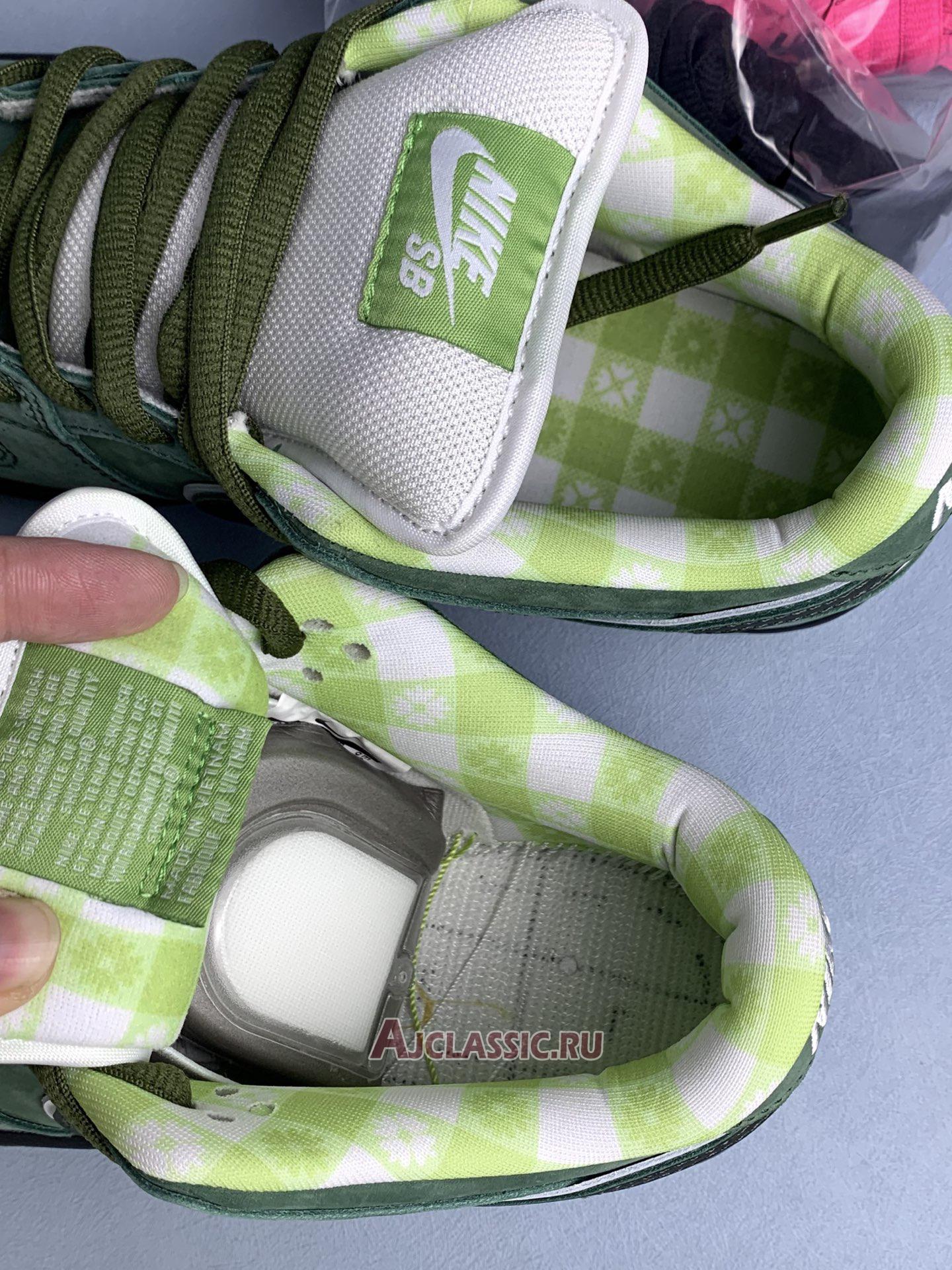 New Concepts x Nike Dunk Low SB "Green Lobster" BV1310-337-4 Shoes