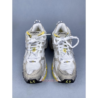 Buy Balenciaga Runner Sneakers Beuge White Yellow Nylon and Suede Like Fabric Yellow 772767 W3RNY 9170 Quality Reps Replicas Shoes