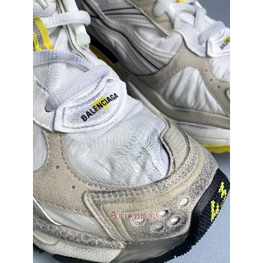 Buy Balenciaga Runner Sneakers Beuge White Yellow Nylon and Suede Like Fabric Yellow 772767 W3RNY 9170 Quality Reps Replicas Shoes