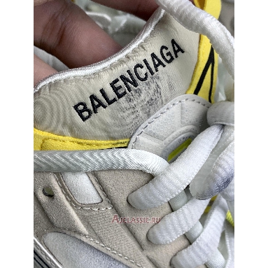 Buy Balenciaga Runner Sneakers Beuge White Yellow Nylon and Suede Like Fabric Yellow 772767 W3RNY 9170 Quality Reps Replicas Shoes