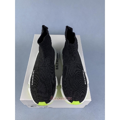 Buy Balenciaga Speed Sneaker Black Fluo Yellow Black 645056 W2DB9 1016 Quality Reps Replicas Shoes