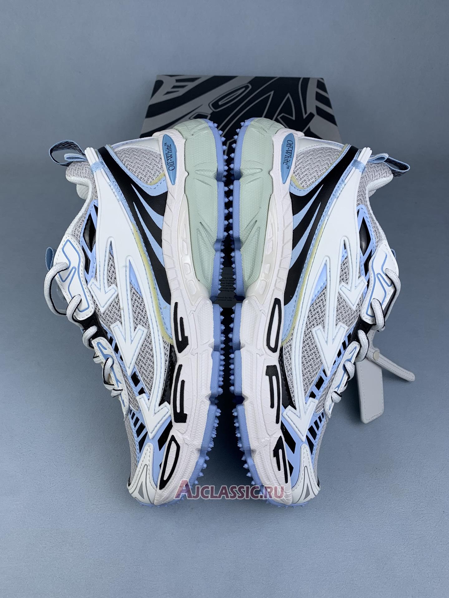 New Off-White Be Right Back "White Light Blue" OWIA289C99FAB001 0140 Shoes