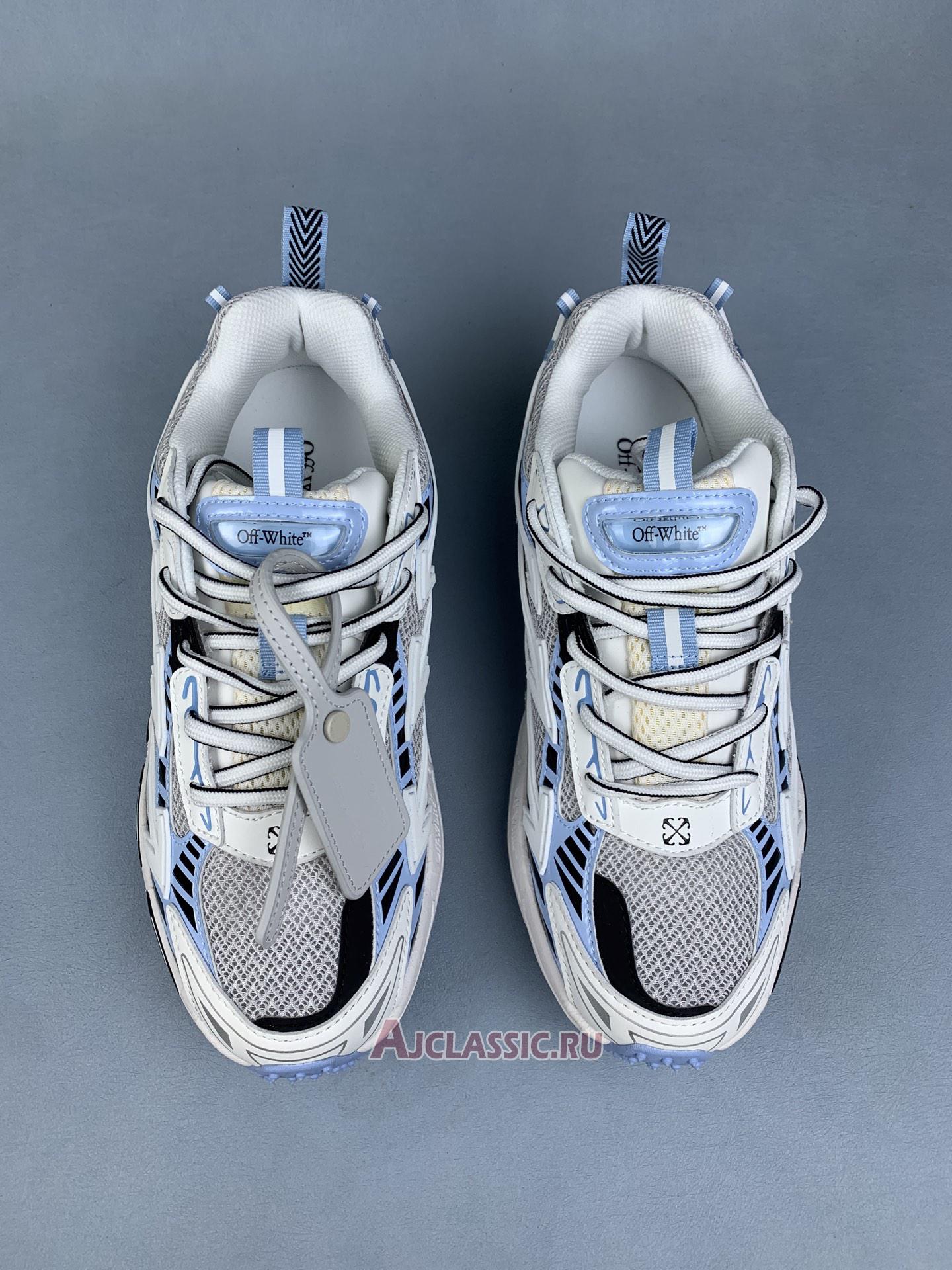 New Off-White Be Right Back "White Light Blue" OWIA289C99FAB001 0140 Shoes