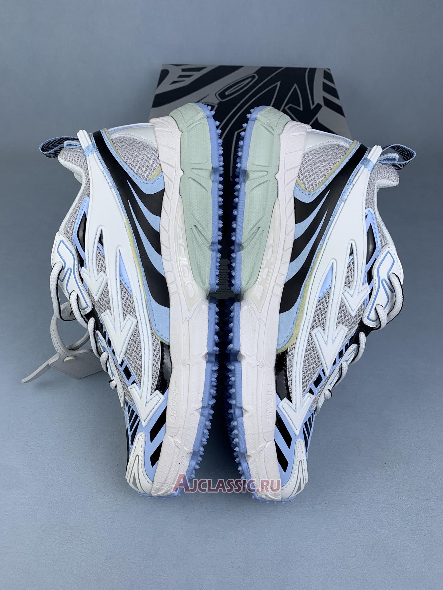 New Off-White Be Right Back "White Light Blue" OWIA289C99FAB001 0140 Shoes