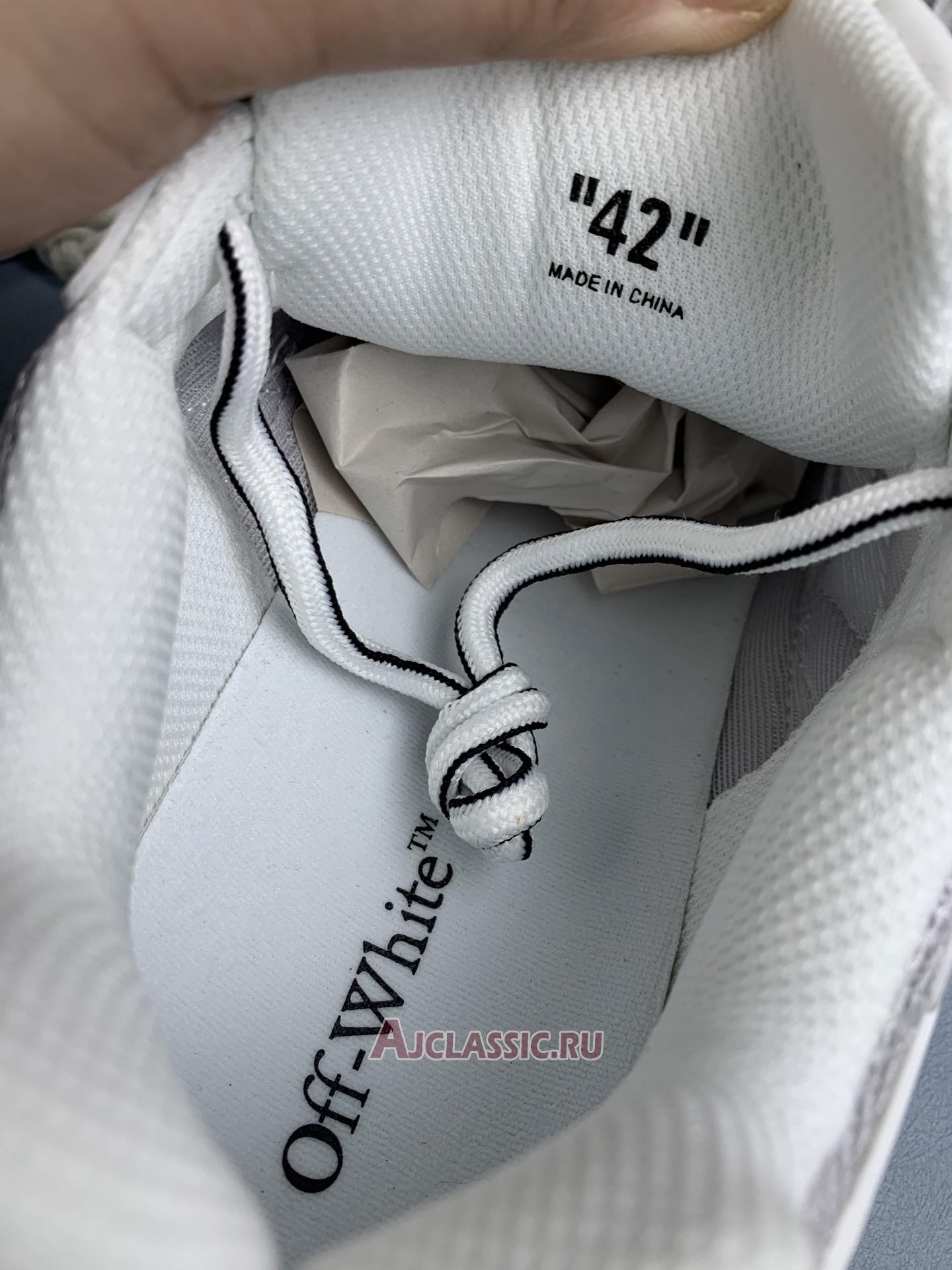 New Off-White Be Right Back "White Light Blue" OWIA289C99FAB001 0140 Shoes