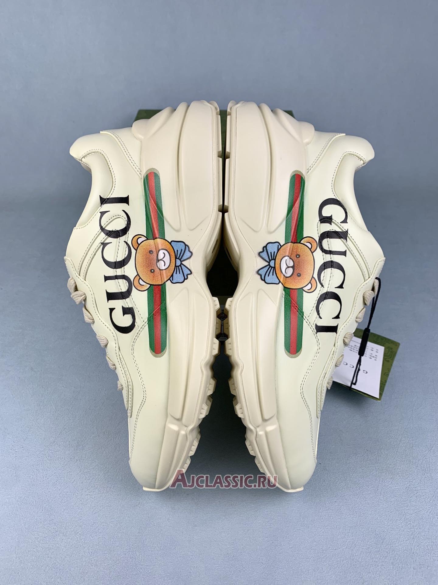 New Gucci Rhyton "Kai Beige" 660014 DRW00 9522 Shoes