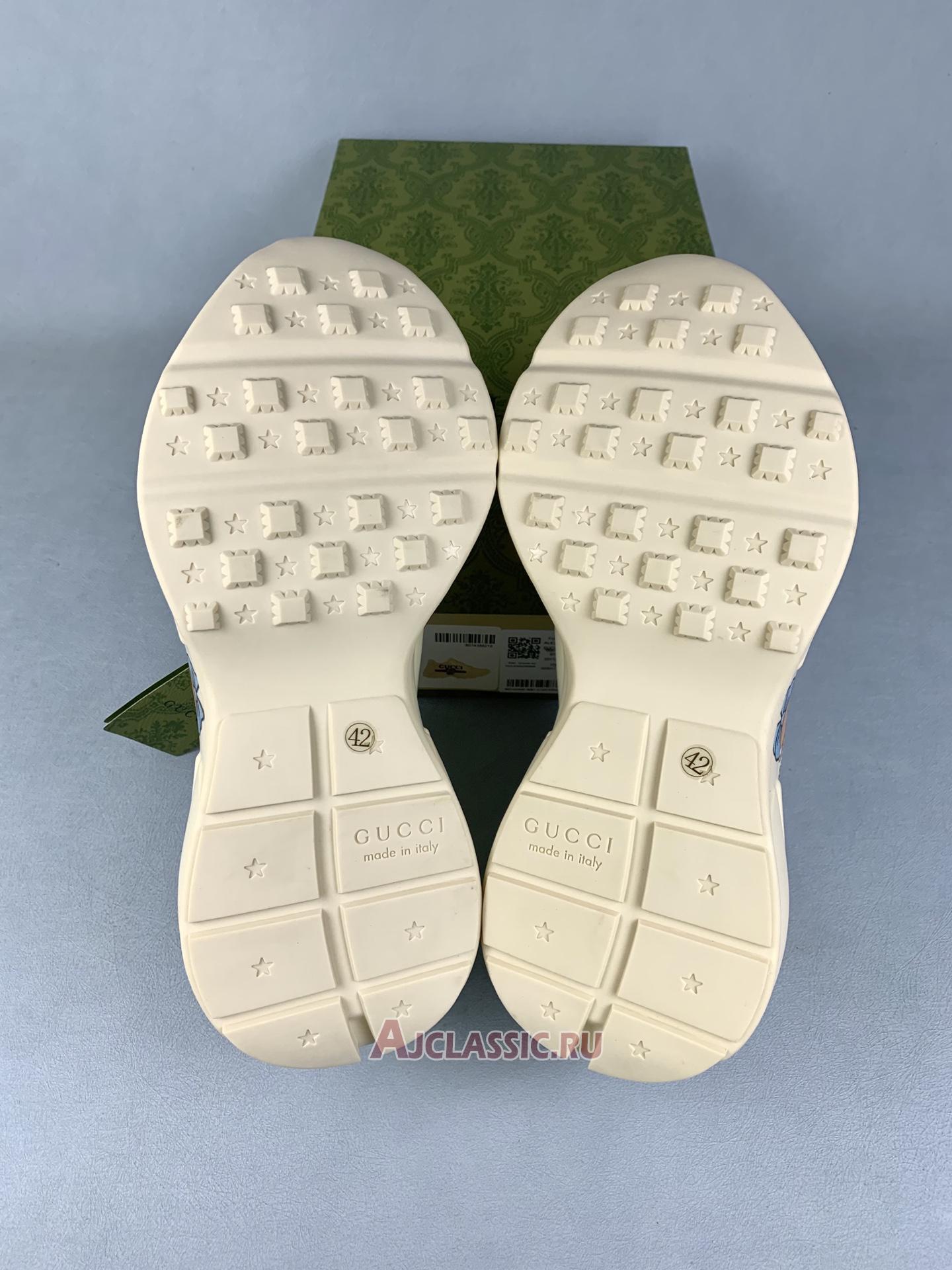 New Gucci Rhyton "Kai Beige" 660014 DRW00 9522 Shoes