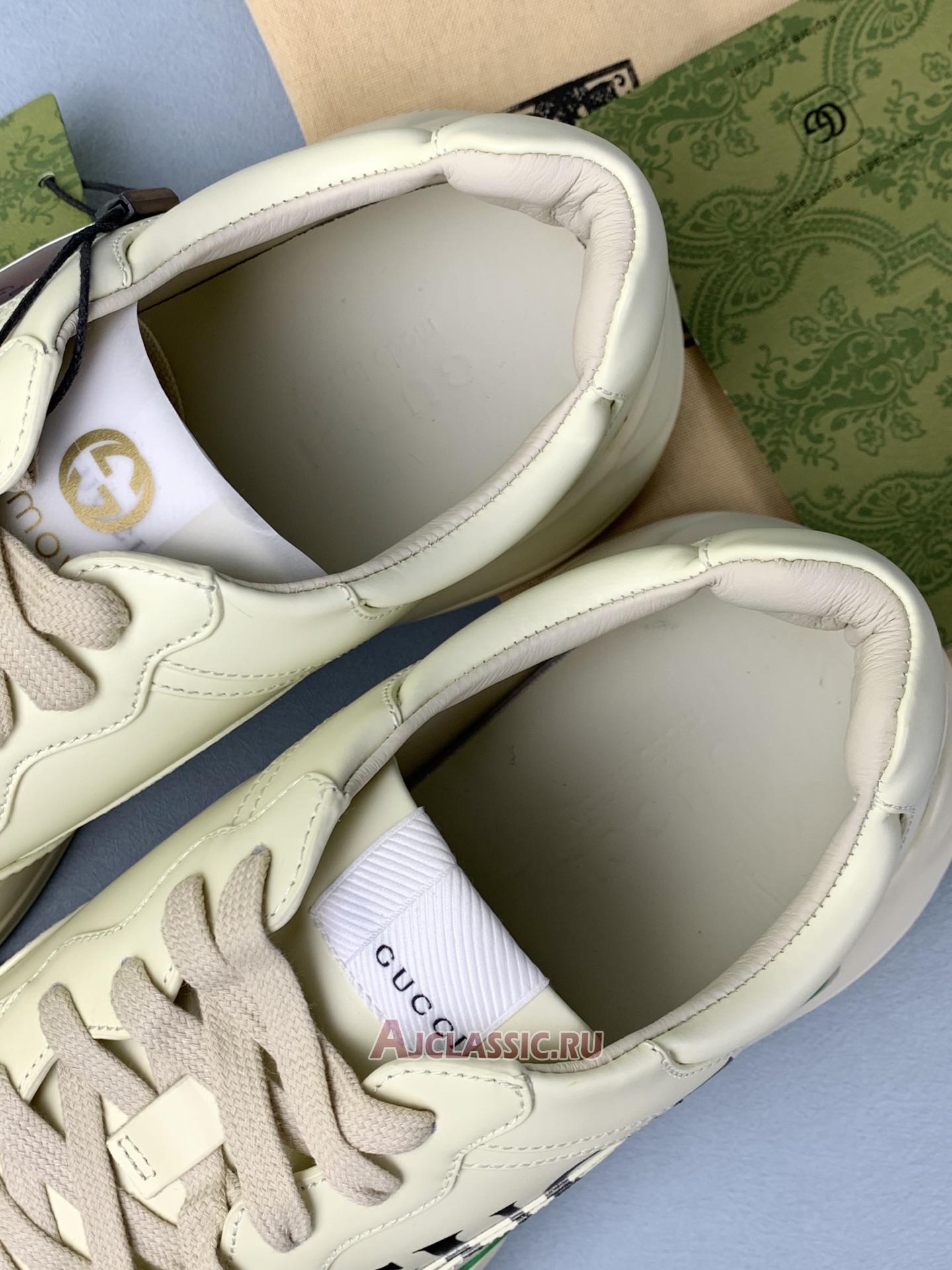 New Gucci Rhyton "Kai Beige" 660014 DRW00 9522 Shoes