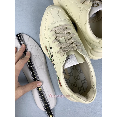 Buy Gucci Rhyton Kai Beige Blue 660014 DRW00 9522 Quality Reps Replicas Shoes