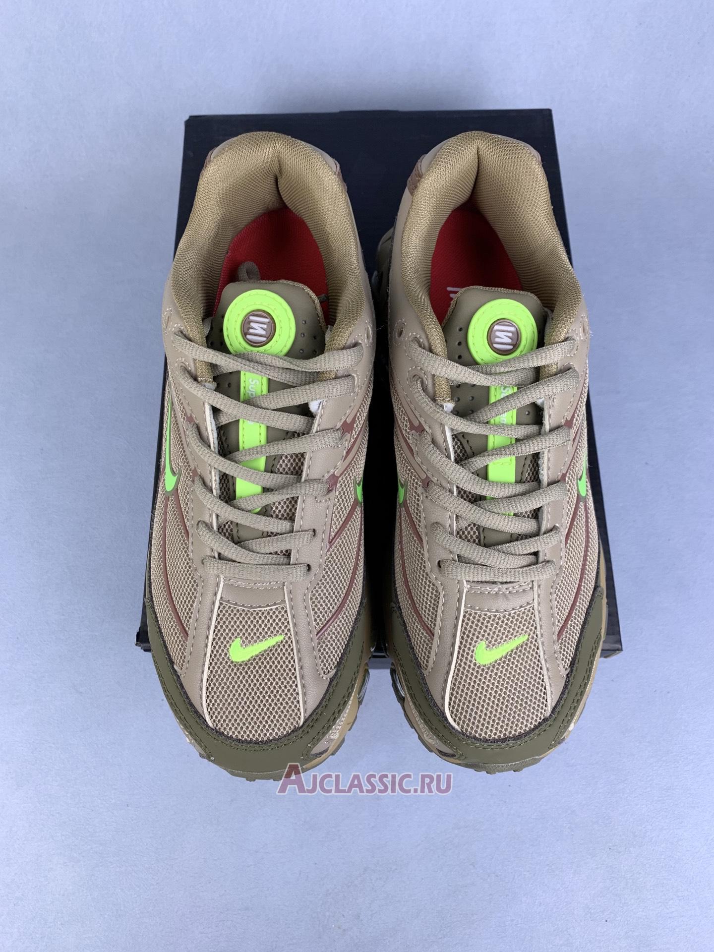 New Supreme x Nike Shox Ride 2 "Neutral Olive" DN1615-200 Shoes