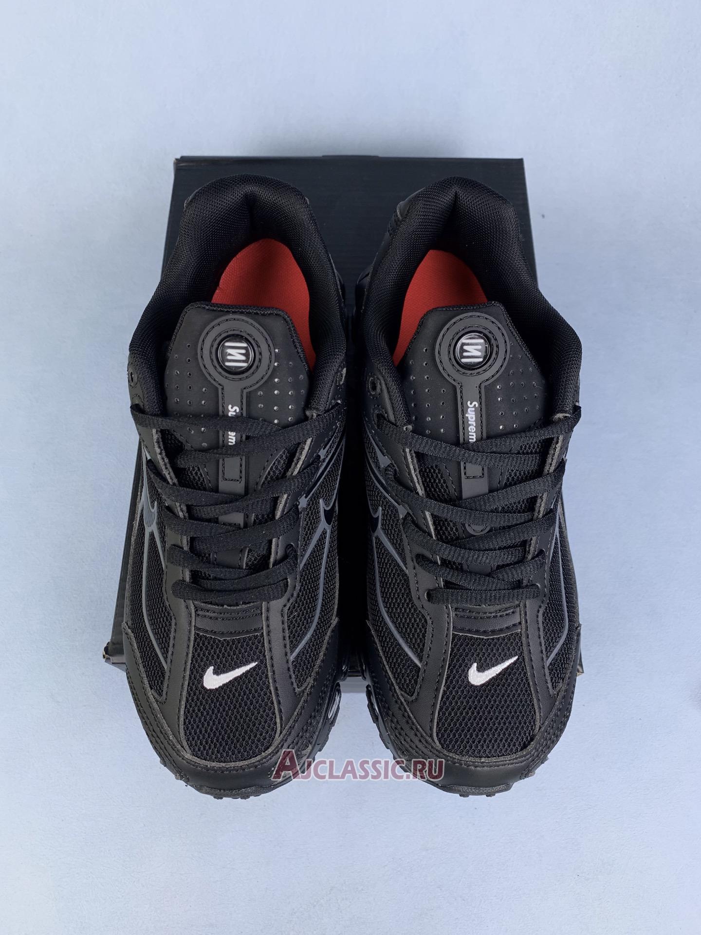 New Supreme x Nike Shox Ride 2 "Black" DN1615-001 Shoes