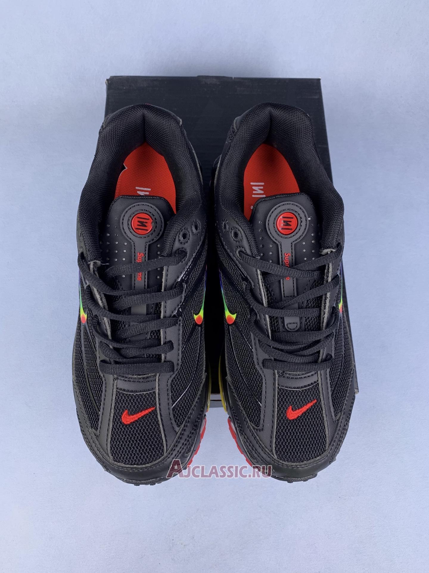 New Supreme x Nike Shox Ride 2 "Black Rainbow" DN1615-010 Shoes
