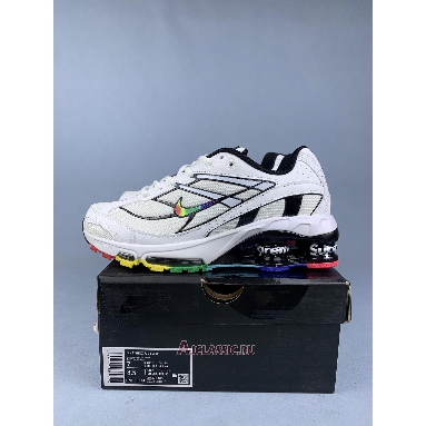 Buy Supreme x Nike Shox Ride 2 White Rainbow White DN1615-101 Quality Reps Replicas Shoes